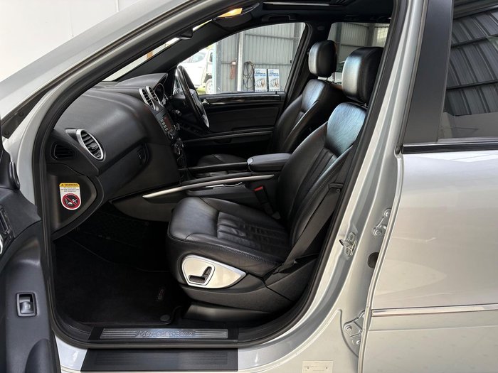 2008 Mercedes-Benz M-Class ML350 Luxury W164 MY08 4X4 Constant Iridium Silver