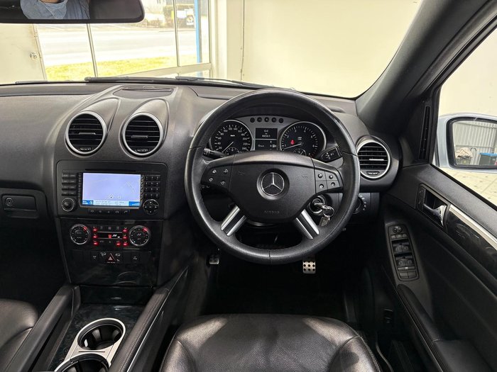 2008 Mercedes-Benz M-Class ML350 Luxury W164 MY08 4X4 Constant Iridium Silver