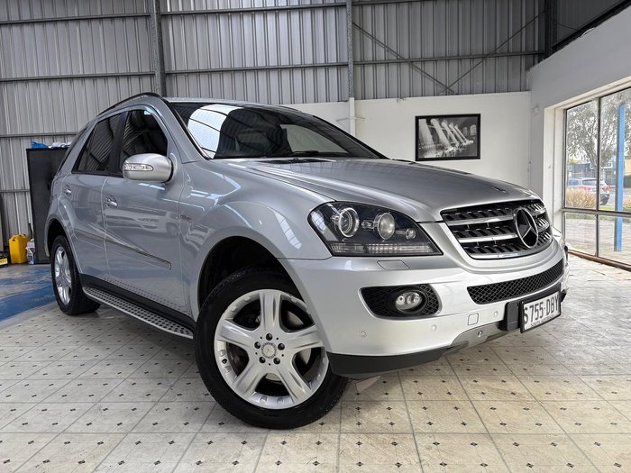 2008 Mercedes-Benz M-Class ML350 Luxury W164 MY08 4X4 Constant Iridium Silver
