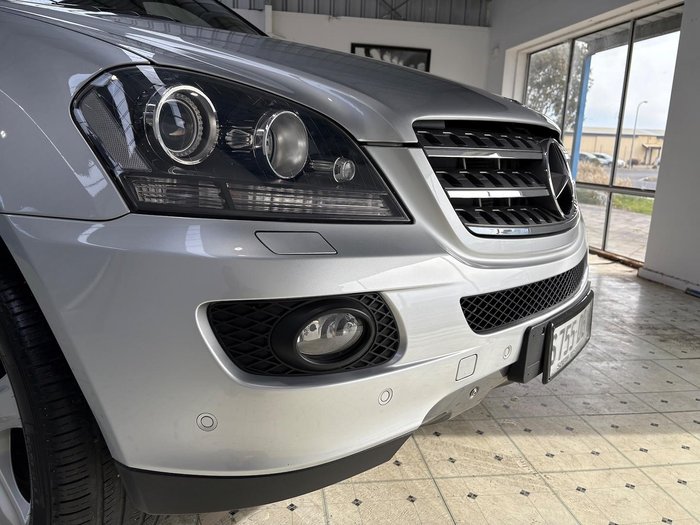 2008 Mercedes-Benz M-Class ML350 Luxury W164 MY08 4X4 Constant Iridium Silver