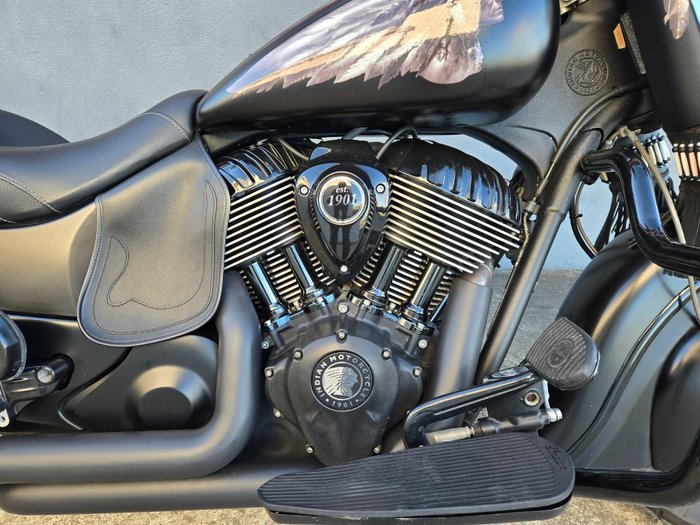 2020 INDIAN CHIEF VINTAGE DARK HORSE BLACK SMOKE