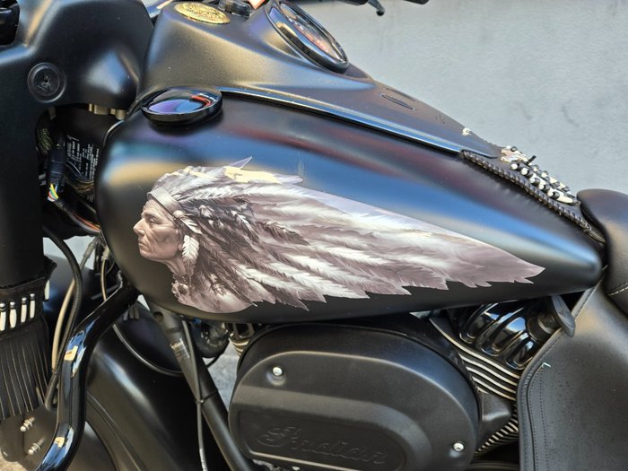 2020 INDIAN CHIEF VINTAGE DARK HORSE BLACK SMOKE