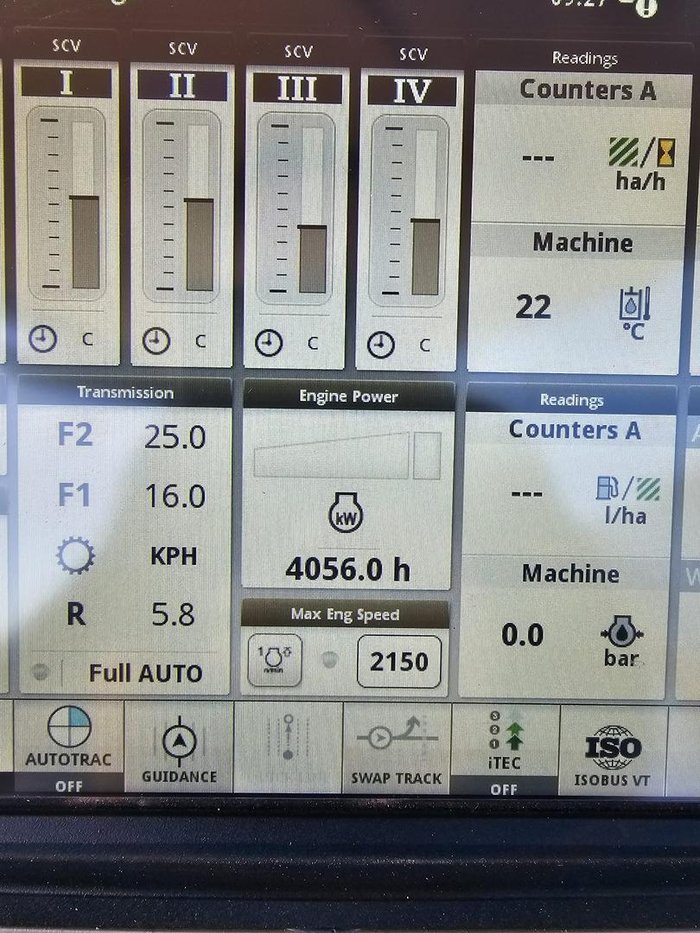 2019 John Deere 7210R Green