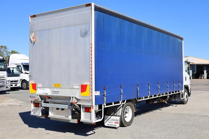 2022 Isuzu F Series FSR140-260 12 Pallet Curtainsider with Tailgate White