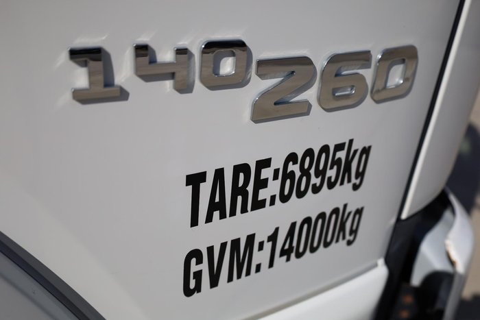 2021 Isuzu F Series FSR140-260 12 Pallet Pantech With Tailgate White