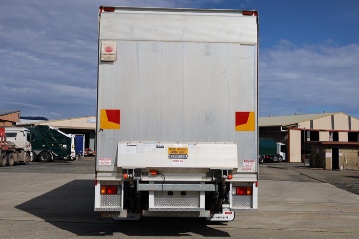 2021 Isuzu F Series FSR140-260 12 Pallet Pantech With Tailgate White