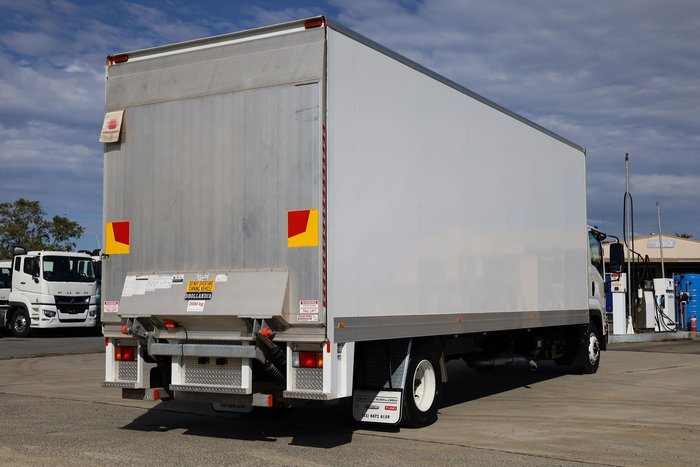 2021 Isuzu F Series FSR140-260 12 Pallet Pantech With Tailgate White