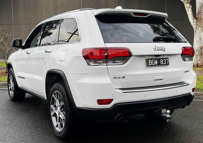2020 Jeep Grand Cherokee Limited WK MY20 4X4 Dual Range Bright White