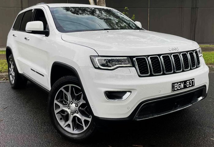 2020 Jeep Grand Cherokee Limited WK MY20 4X4 Dual Range Bright White