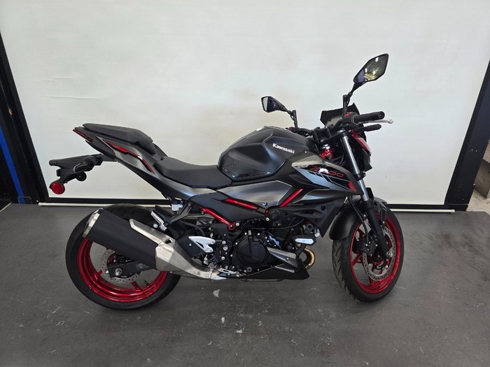 2025 Kawasaki Z500 Red
