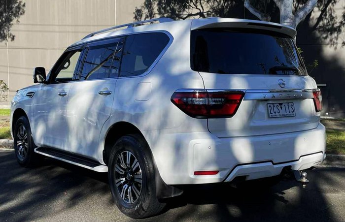2020 Nissan Patrol Ti-L Y62 Series 5 MY20 4X4 Dual Range Moonstone White