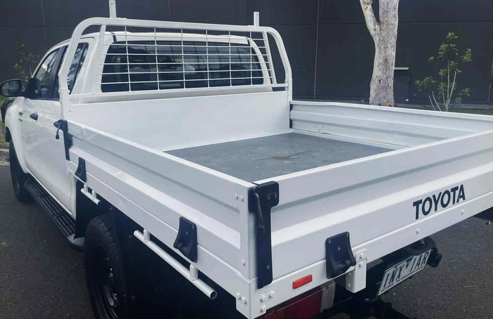 2018 Toyota Hilux SR GUN126R 4X4 Dual Range Glacier White