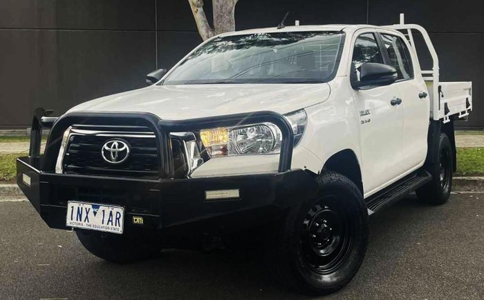 2018 Toyota Hilux SR GUN126R 4X4 Dual Range Glacier White