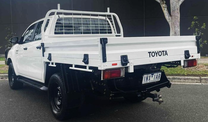 2018 Toyota Hilux SR GUN126R 4X4 Dual Range Glacier White