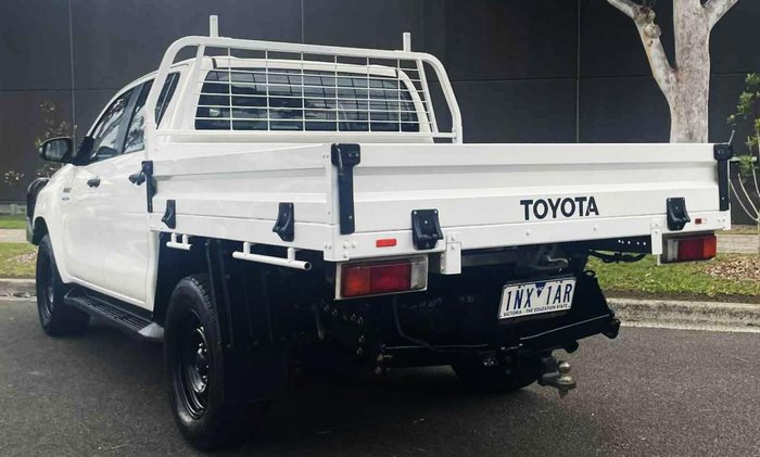 2018 Toyota Hilux SR GUN126R 4X4 Dual Range Glacier White