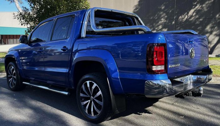 2017 Volkswagen Amarok TDI550 Ultimate 2H MY17 4X4 Constant Ravenna Blue