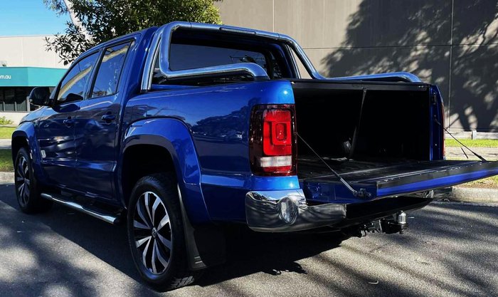 2017 Volkswagen Amarok TDI550 Ultimate 2H MY17 4X4 Constant Ravenna Blue