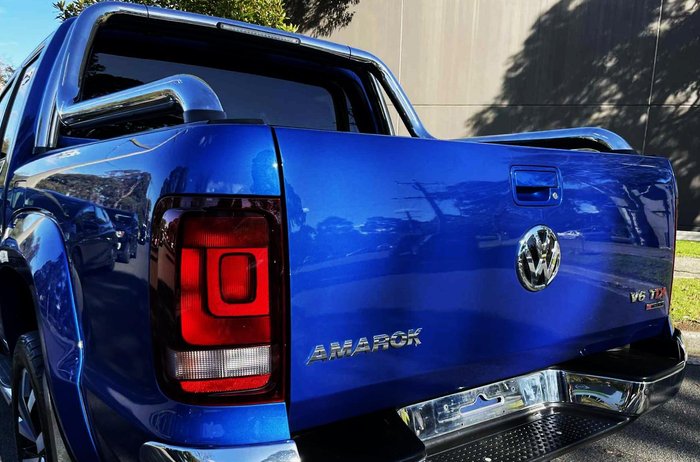 2017 Volkswagen Amarok TDI550 Ultimate 2H MY17 4X4 Constant Ravenna Blue