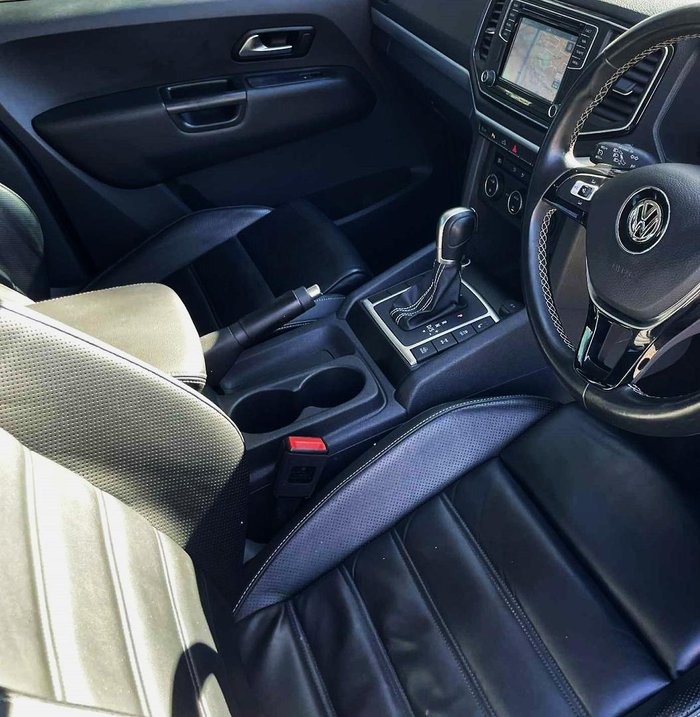 2017 Volkswagen Amarok TDI550 Ultimate 2H MY17 4X4 Constant Ravenna Blue