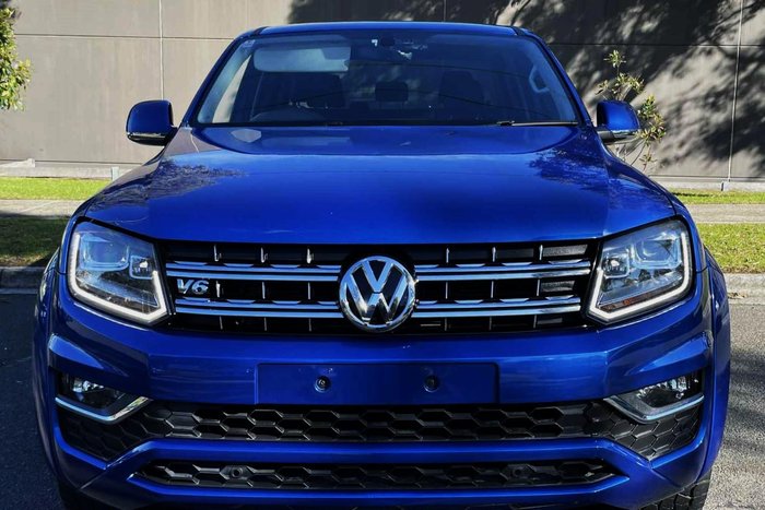 2017 Volkswagen Amarok TDI550 Ultimate 2H MY17 4X4 Constant Ravenna Blue