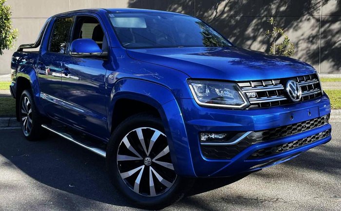 2017 Volkswagen Amarok TDI550 Ultimate 2H MY17 4X4 Constant Ravenna Blue