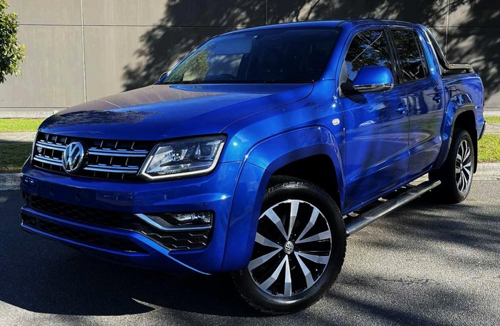2017 Volkswagen Amarok TDI550 Ultimate 2H MY17 4X4 Constant Ravenna Blue