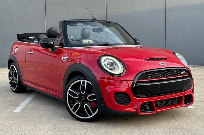 2020 MINI Convertible John Cooper Works F57 LCI Chilli Red