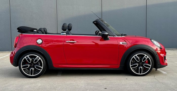 2020 MINI Convertible John Cooper Works F57 LCI Chilli Red