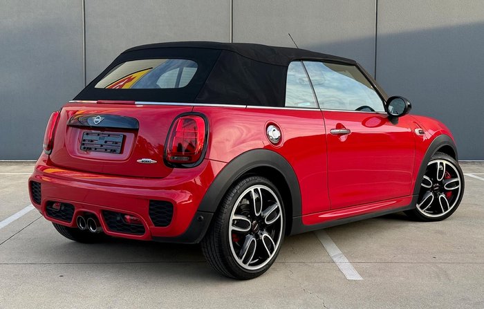 2020 MINI Convertible John Cooper Works F57 LCI Chilli Red