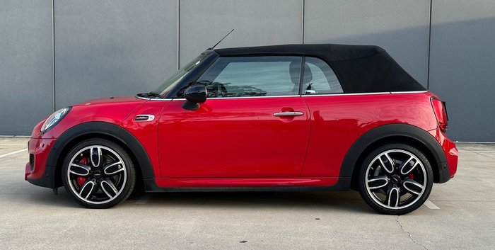 2020 MINI Convertible John Cooper Works F57 LCI Chilli Red