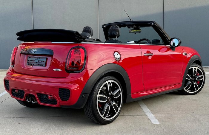 2020 MINI Convertible John Cooper Works F57 LCI Chilli Red