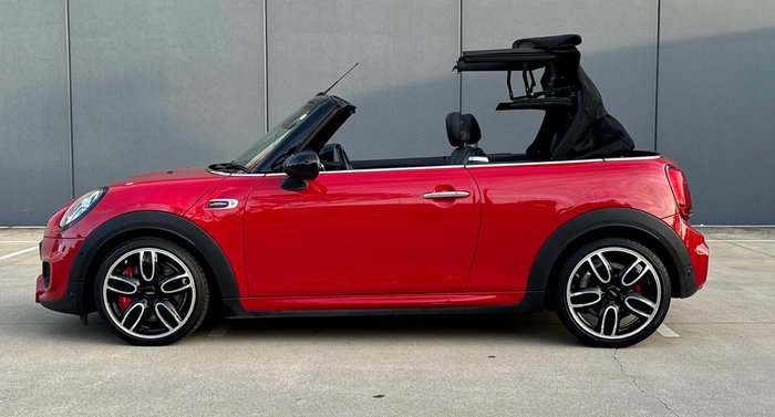 2020 MINI Convertible John Cooper Works F57 LCI Chilli Red