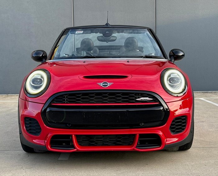 2020 MINI Convertible John Cooper Works F57 LCI Chilli Red