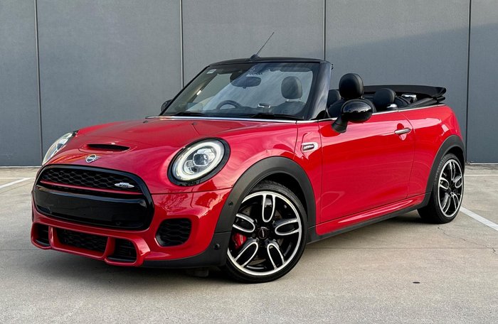 2020 MINI Convertible John Cooper Works F57 LCI Chilli Red