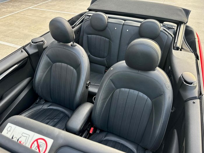 2020 MINI Convertible John Cooper Works F57 LCI Chilli Red
