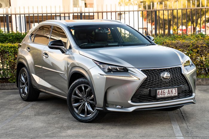 2017 Lexus NX 200t F Sport AGZ15R AWD Premium Silver