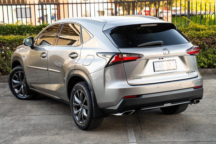 2017 Lexus NX 200t F Sport AGZ15R AWD Premium Silver