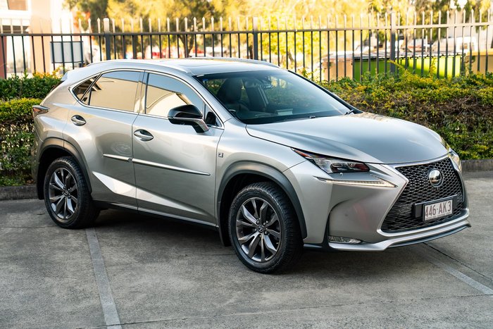 2017 Lexus NX 200t F Sport AGZ15R AWD Premium Silver