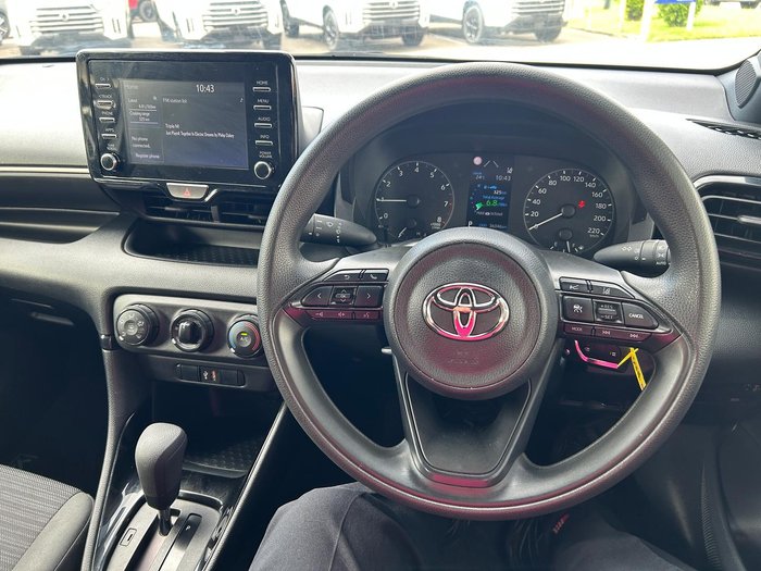 2021 Toyota Yaris Ascent Sport MXPA10R Crystal Pearl