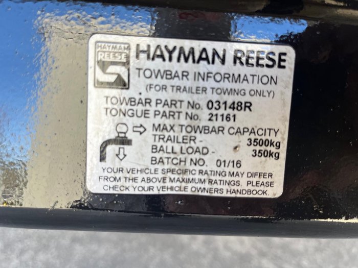 2016 Ford Ranger XL Hi-Rider PX MkII 4x2 Cool White