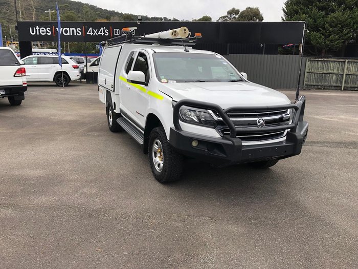 2019 Holden Colorado LS RG MY19 4X4 Dual Range Summit White