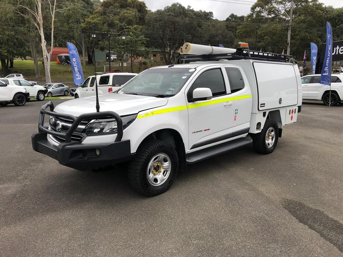 2019 Holden Colorado LS RG MY19 4X4 Dual Range Summit White