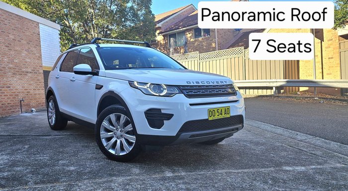 2016 Land Rover Discovery Sport TD4 SE L550 MY16.5 4X4 Constant Fuji White