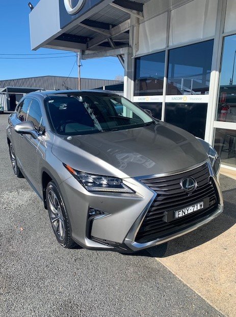 2016 Lexus RX RX350 Sports Luxury GGL25R 4X4 On Demand SILVER