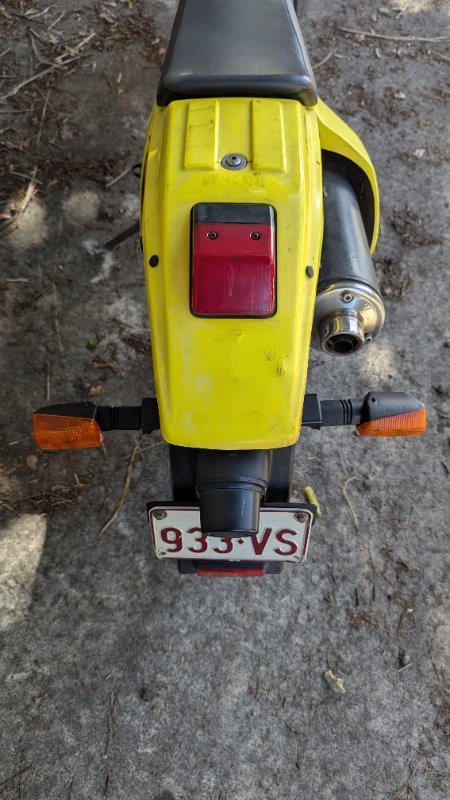 2017 Suzuki DR-Z250 Yellow