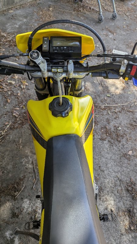 2017 Suzuki DR-Z250 Yellow