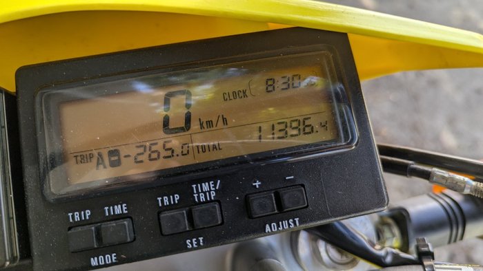 2017 Suzuki DR-Z250 Yellow