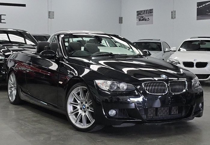 2010 BMW 3 Series 335i M Sport E93 MY10.5 Black Sapphire