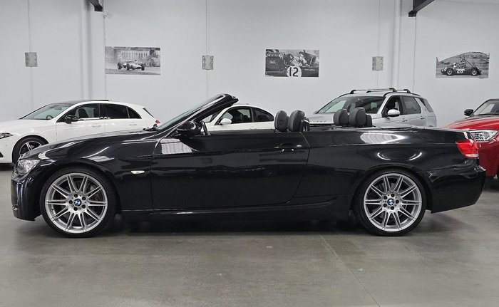 2010 BMW 3 Series 335i M Sport E93 MY10.5 Black Sapphire