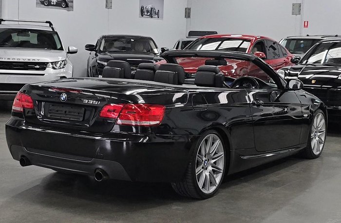 2010 BMW 3 Series 335i M Sport E93 MY10.5 Black Sapphire